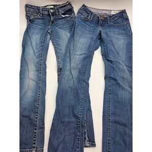 2 pair Gap/Old Navy Girl's Size 10 Regular Blue Jeans